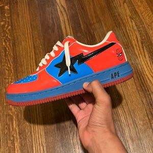 2006  spider man A bathing ape bapesta